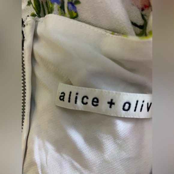 Alice and Olivia Harmony Floral Maxi Slip Dress - Picture 10 of 11
